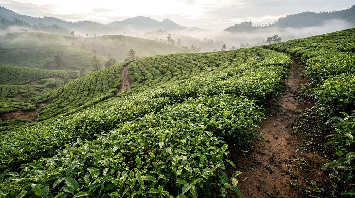 Tea mountains
